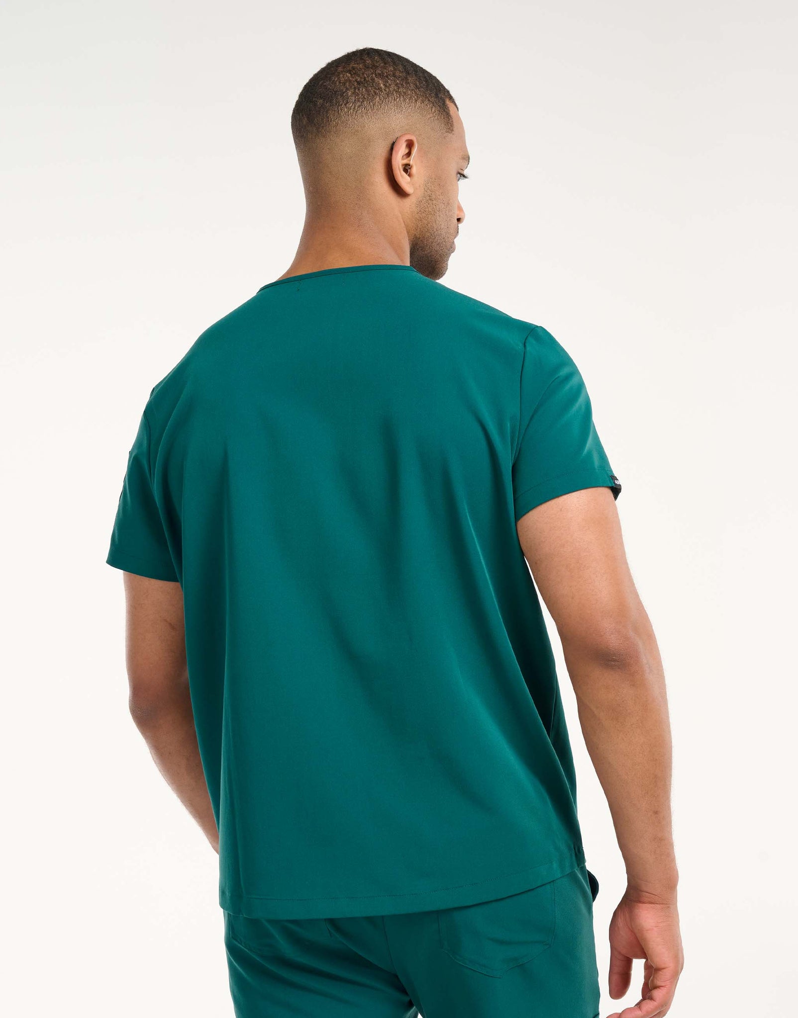 Aspire V Neck Scrub Top - Harbour Green