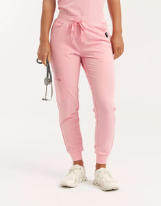 Essential Jogger Scrub Pants - Musk Pink