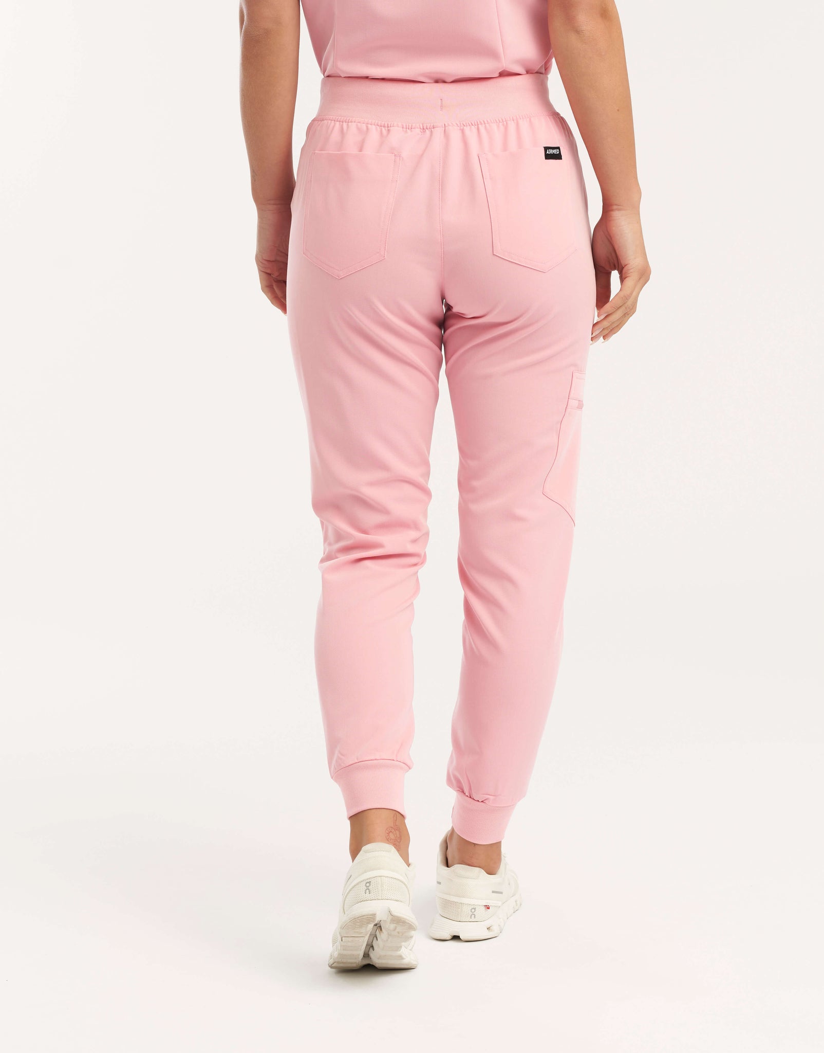 Essential Jogger Scrub Pants - Musk Pink
