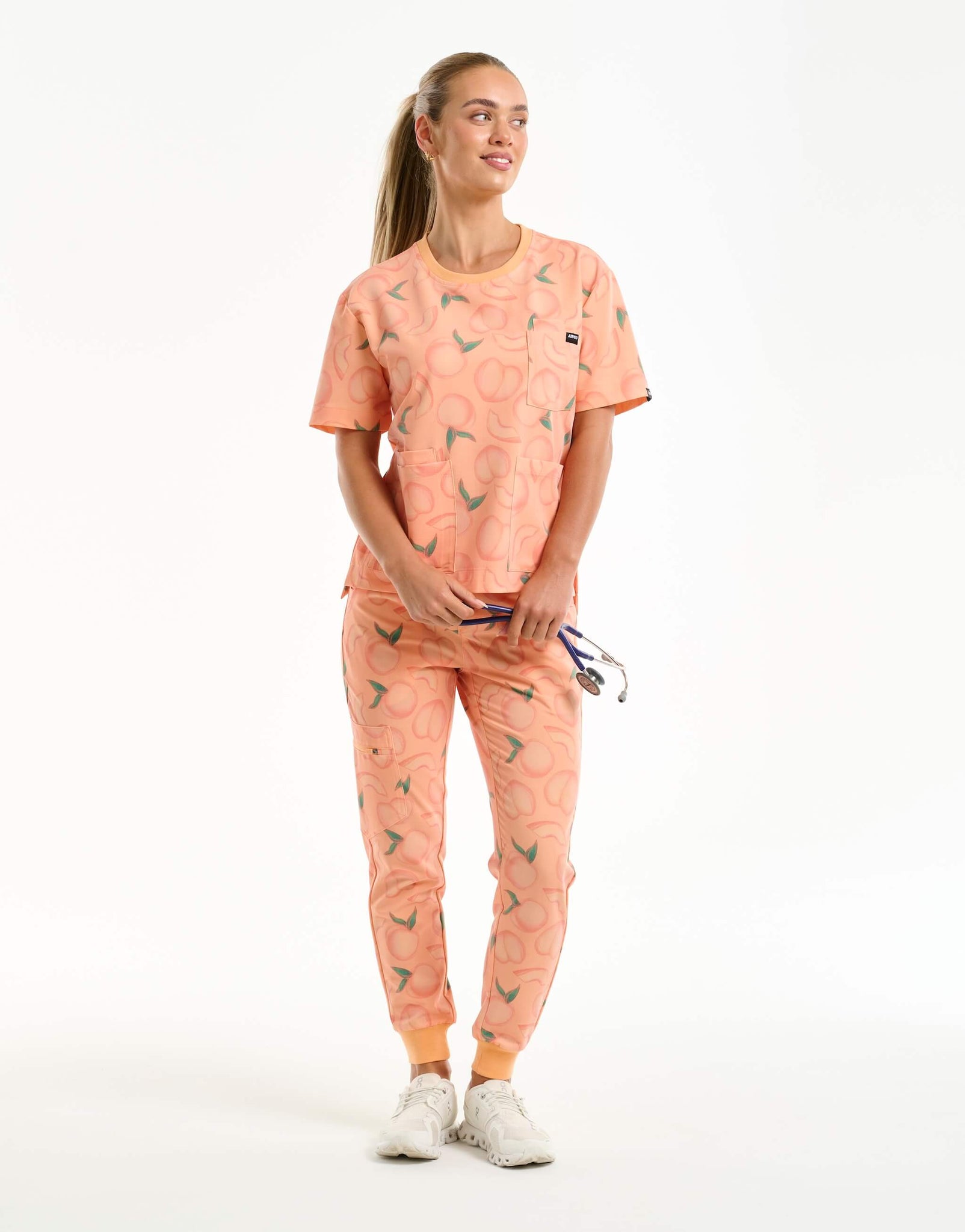 Essential Jogger Scrub Pants - Peach Perfect