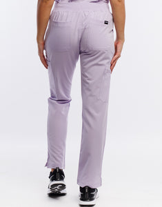 Essential Multi-Pocket Scrub Pants - Pastel Lilac